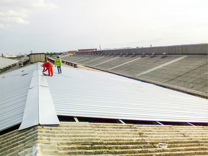 Old roofing – Fiber Cement Roof Tile